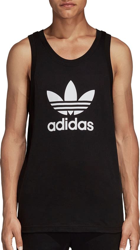 adidas tanktop heren trefoil|adidas Originals Men's Trefoil Tank Top .